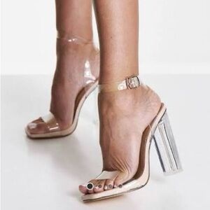 Transparent High Heel Sandals